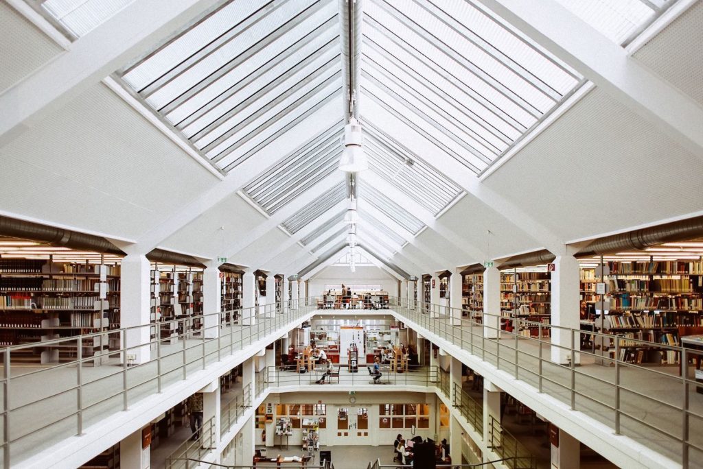 Universitätsbibliothek Mannheim Interiorfotografie A3