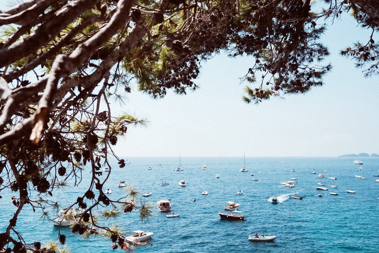 positano italy amalfi boats