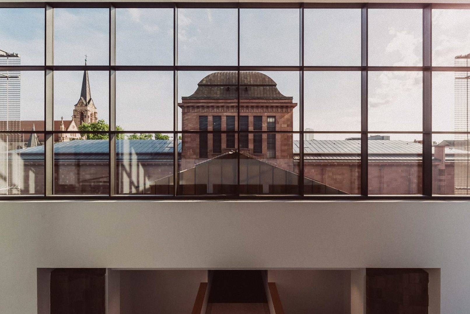 Blick auf den alten Teil der Mannheimer Kunsthalle