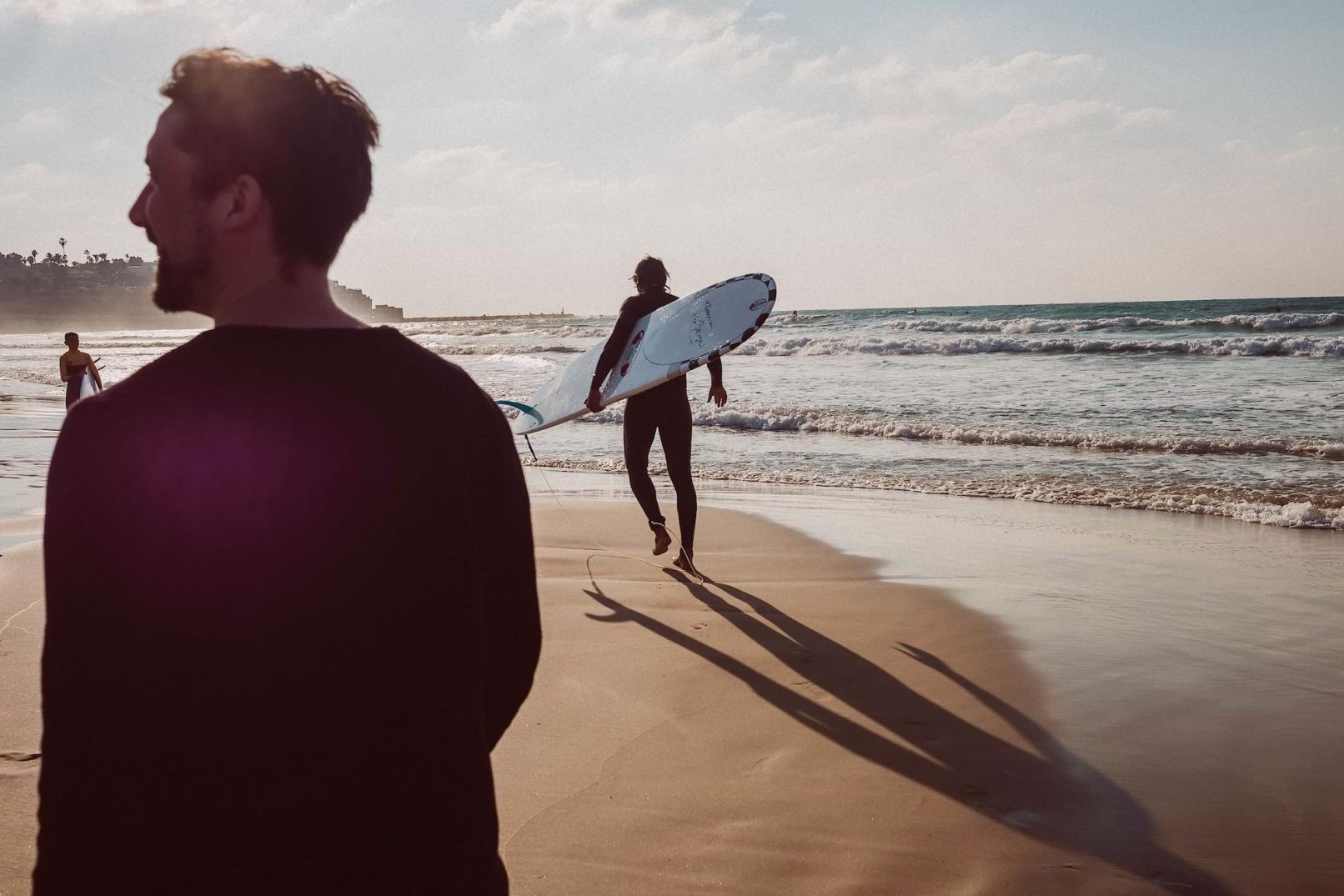 israel tel aviv surfer photography